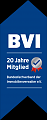 Logo 20 Jahre BVI (BVI)